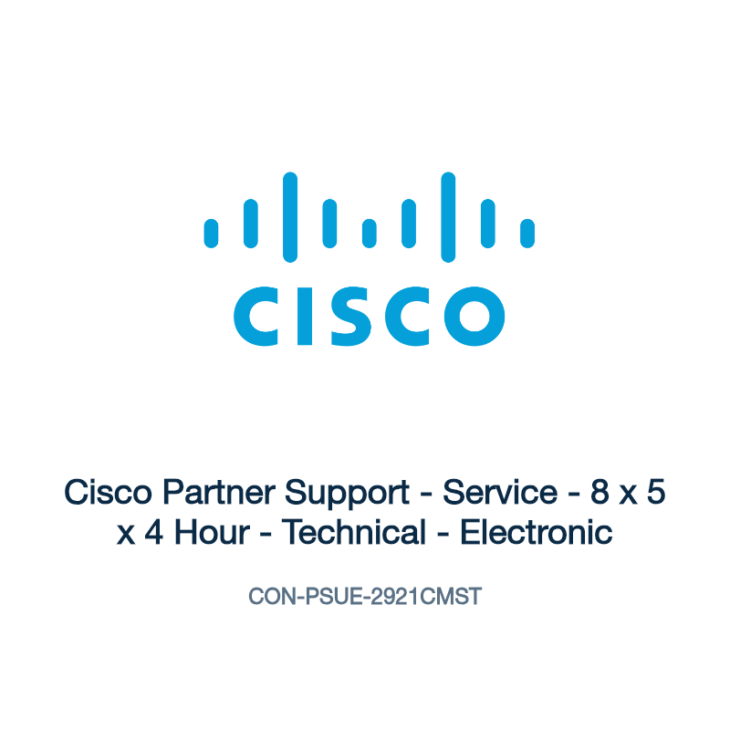 CON-PSUE-2921CMST: Cisco Partner Support
