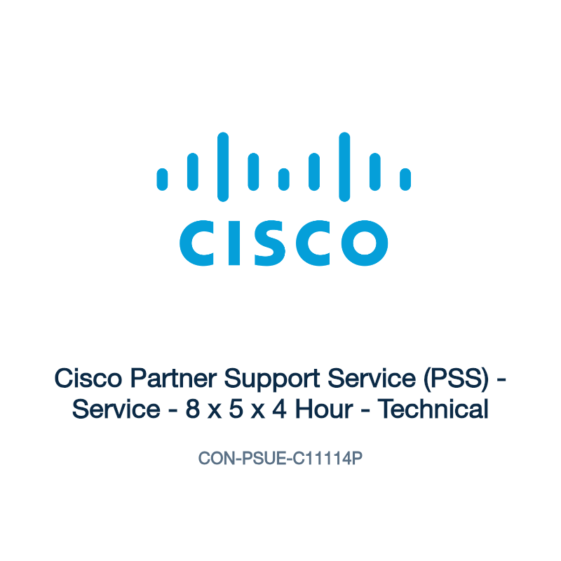 CON-PSUE-C11114P: Cisco Partner Support Service (PSS)