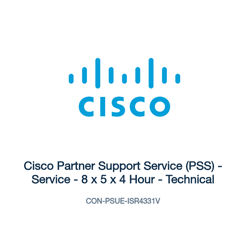 CON-PSUE-ISR4331V: Cisco Partner Support Service (PSS)