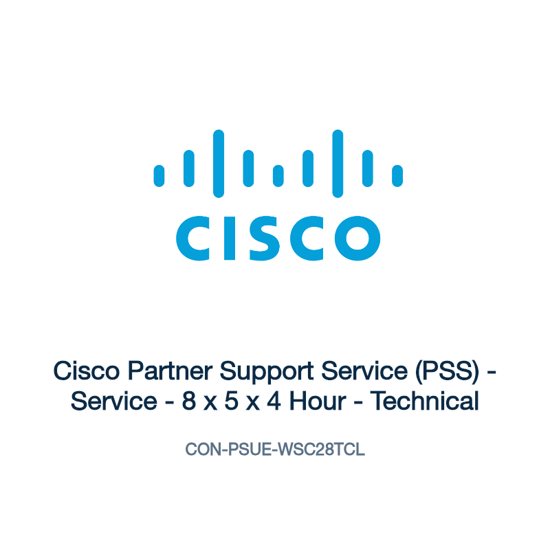CON-PSUE-WSC28TCL: Cisco Partner Support Service (PSS)