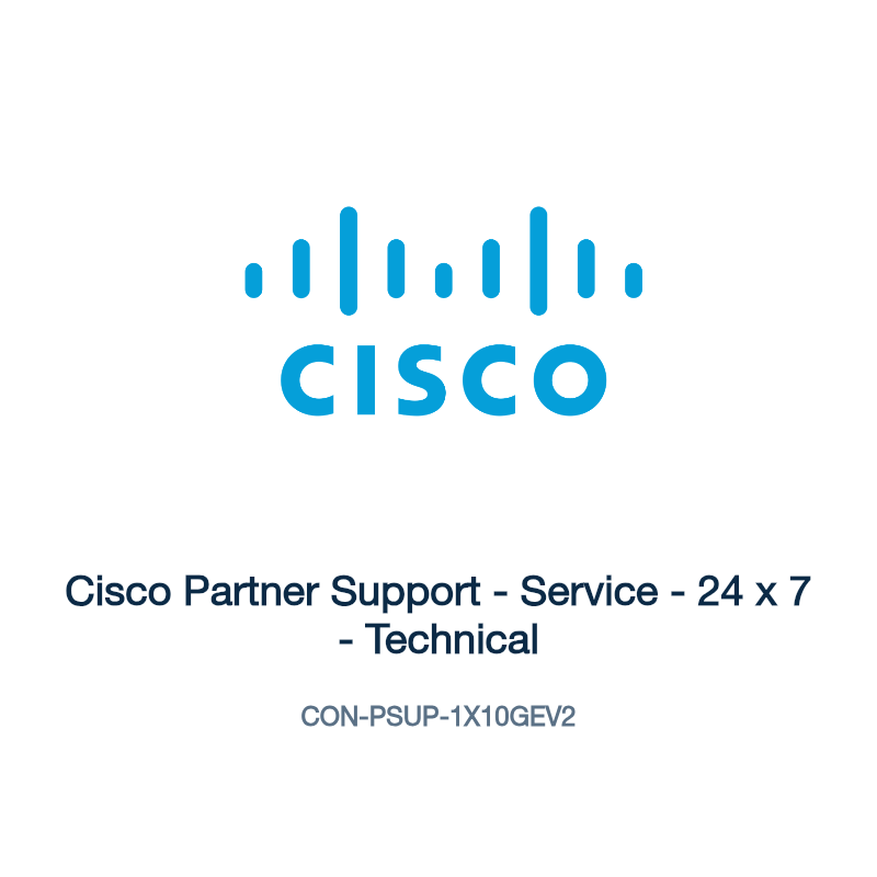 CON-PSUP-1X10GEV2: Cisco Partner Support