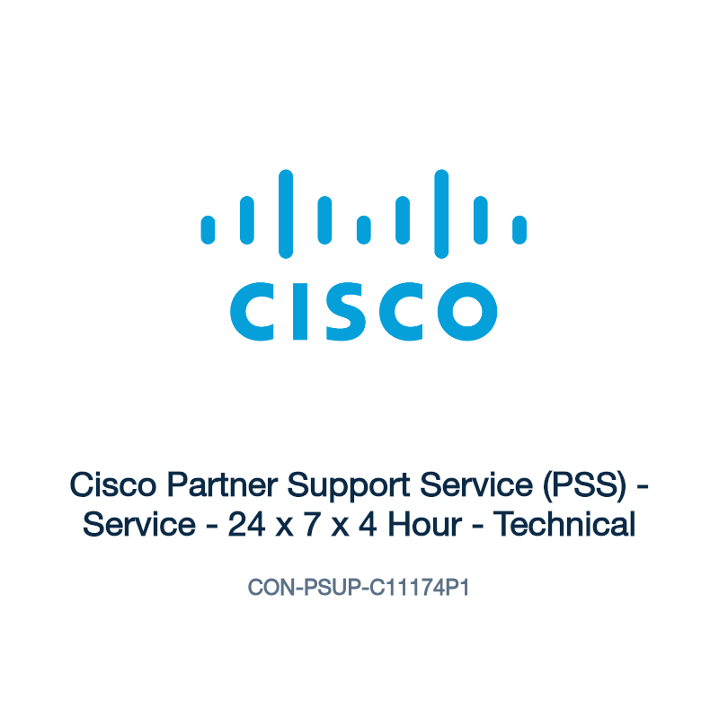 CON-PSUP-C11174P1: Cisco Partner Support Service (PSS)