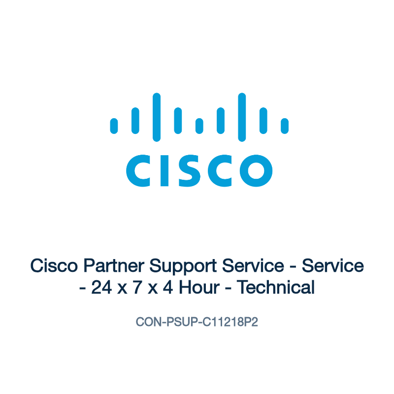 CON-PSUP-C11218P2: Cisco Partner Support Service
