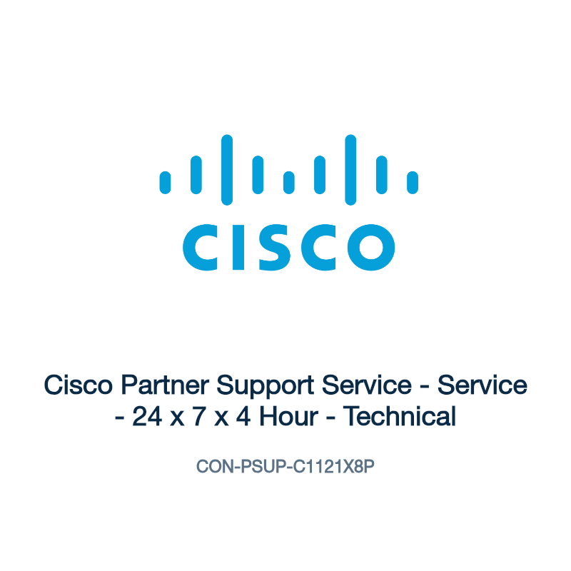 CON-PSUP-C1121X8P: Cisco Partner Support Service