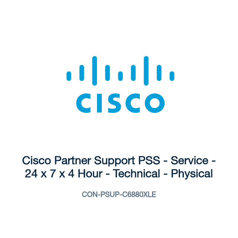 CON-PSUP-C6880XLE: Cisco Partner Support PSS