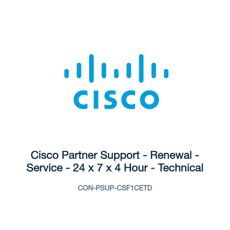 CON-PSUP-CSF1CETD: Cisco Partner Support