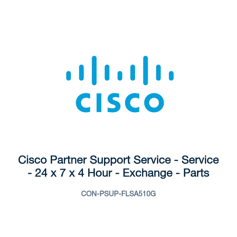 CON-PSUP-FLSA510G: Cisco Partner Support Service