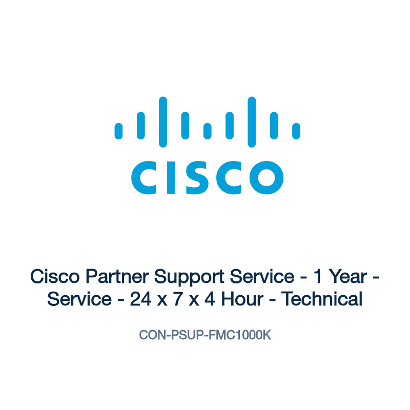 CON-PSUP-FMC1000K: Cisco Partner Support Service