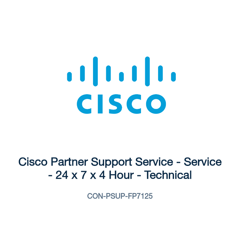 CON-PSUP-FP7125: Cisco Partner Support Service