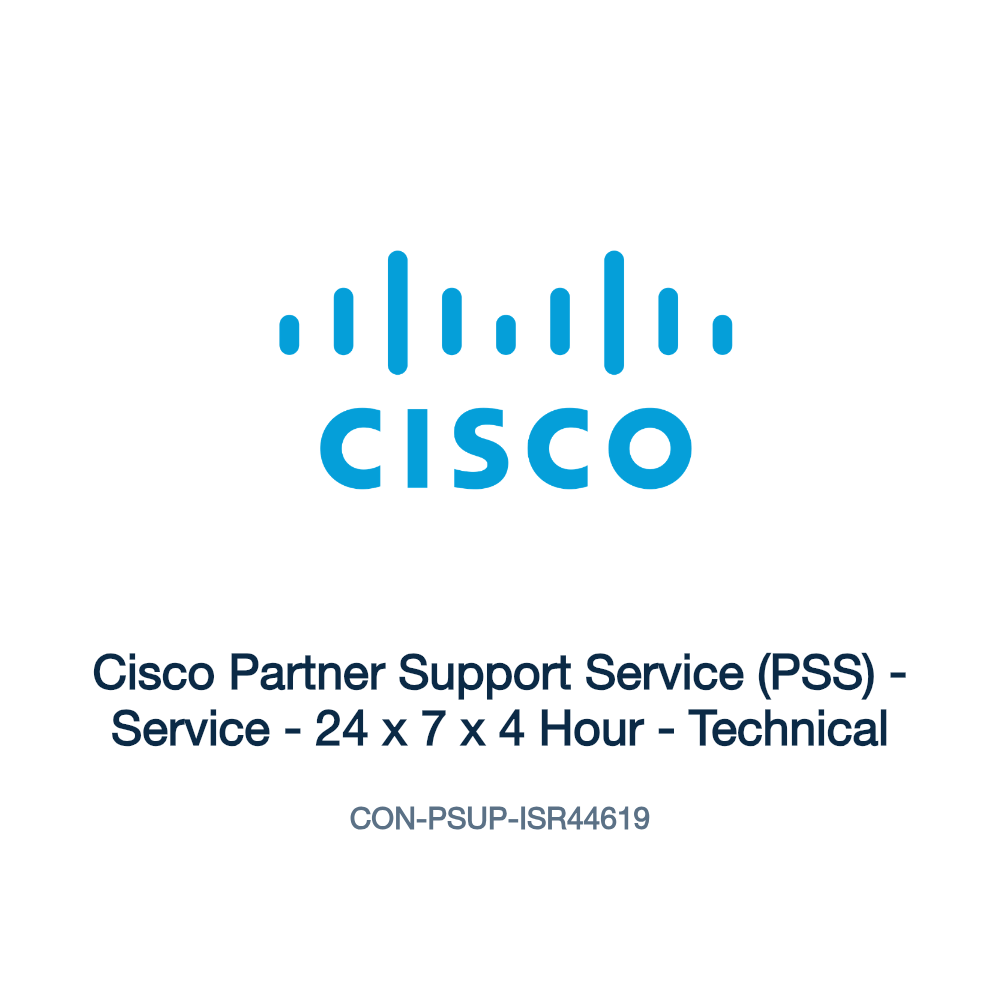 CON-PSUP-ISR44619: Cisco Partner Support Service (PSS)