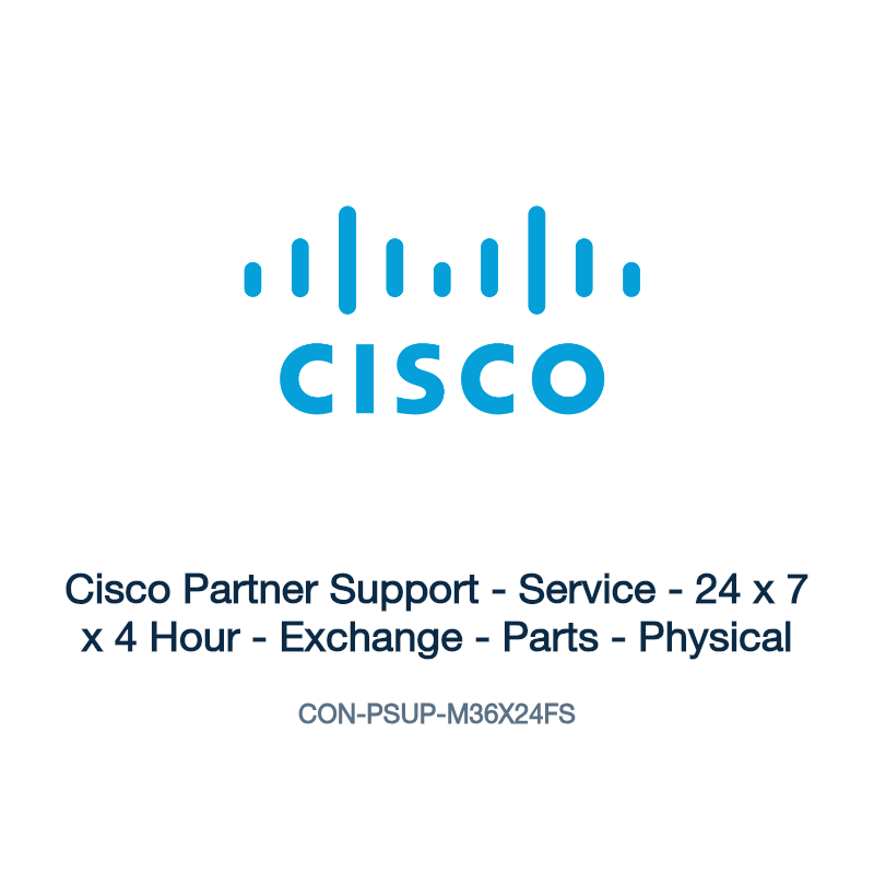 CON-PSUP-M36X24FS: Cisco Partner Support