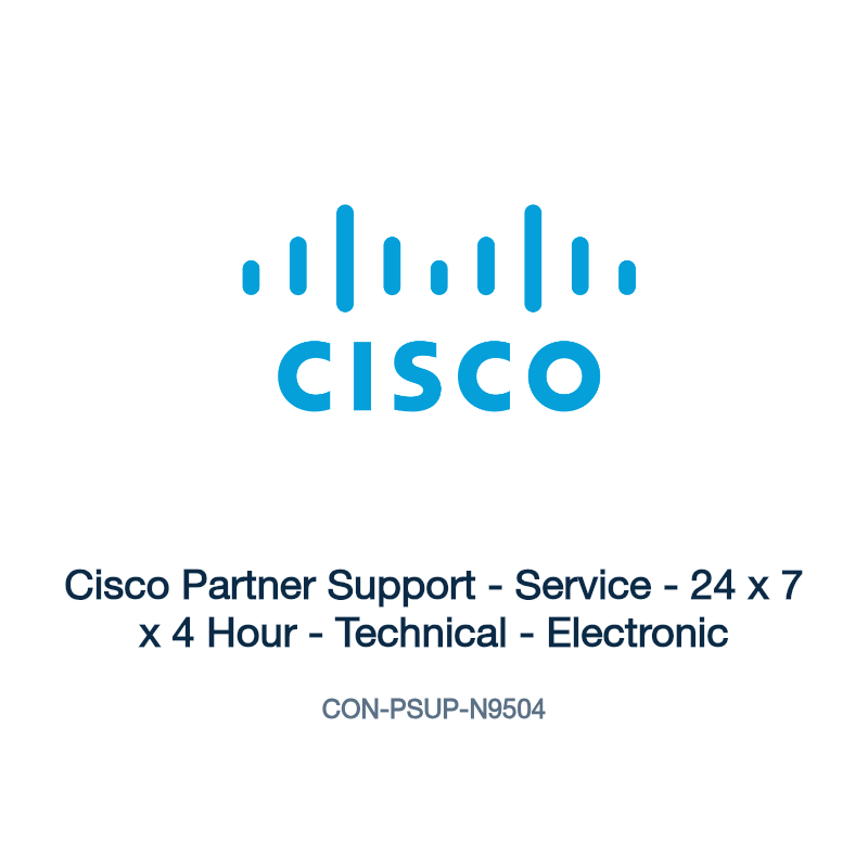 CON-PSUP-N9504: Cisco Partner Support