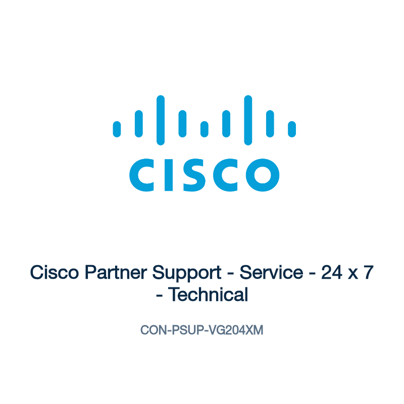 CON-PSUP-VG204XM: Cisco Partner Support