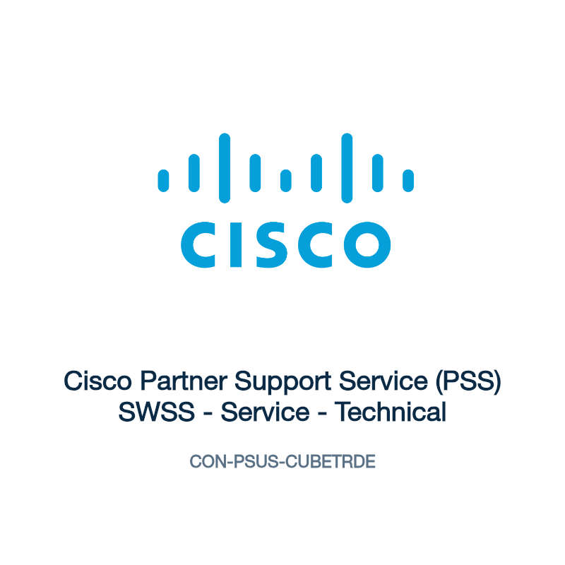 CON-PSUS-CUBETRDE: Cisco Partner Support Service (PSS) SWSS