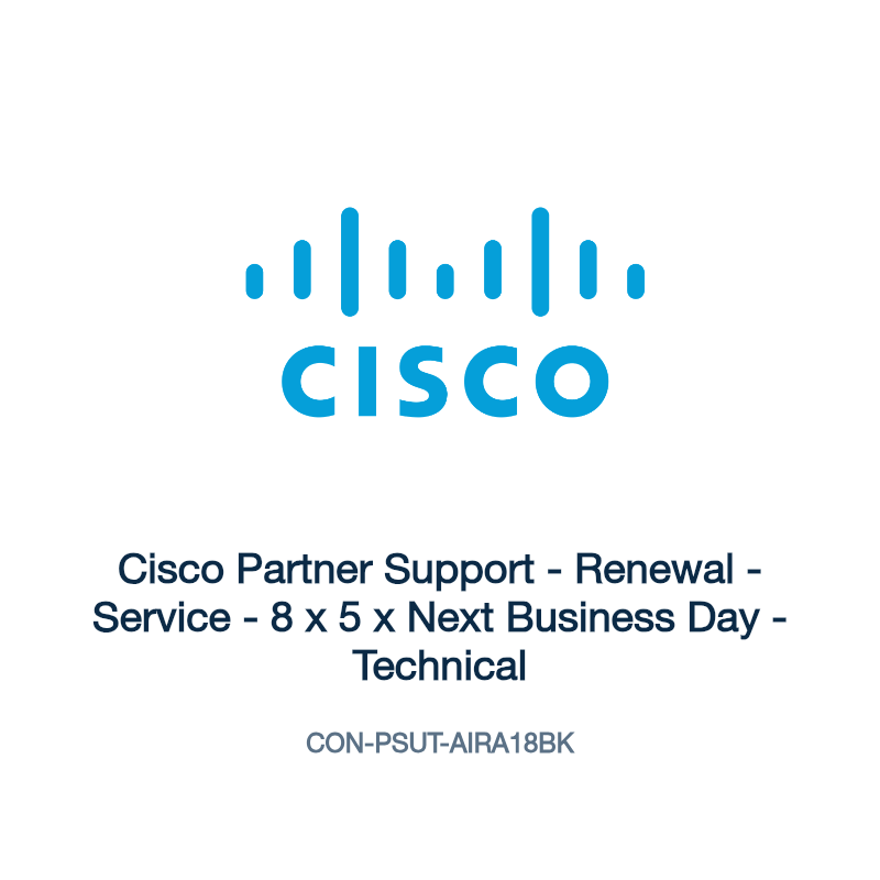 CON-PSUT-AIRA18BK: Cisco Partner Support