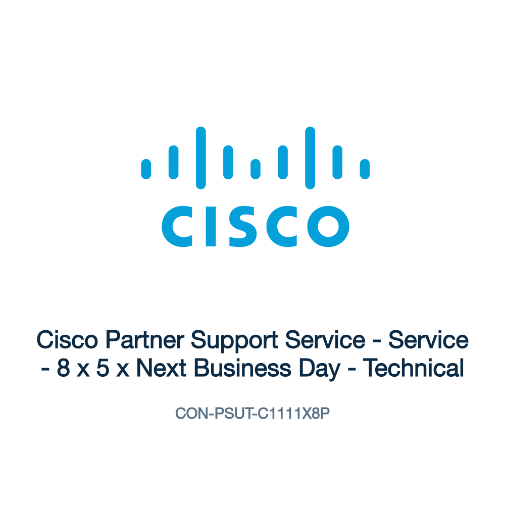 CON-PSUT-C1111X8P: Cisco Partner Support Service