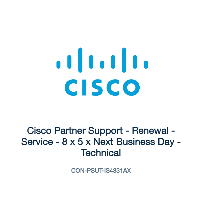 CON-PSUT-IS4331AX: Cisco Partner Support