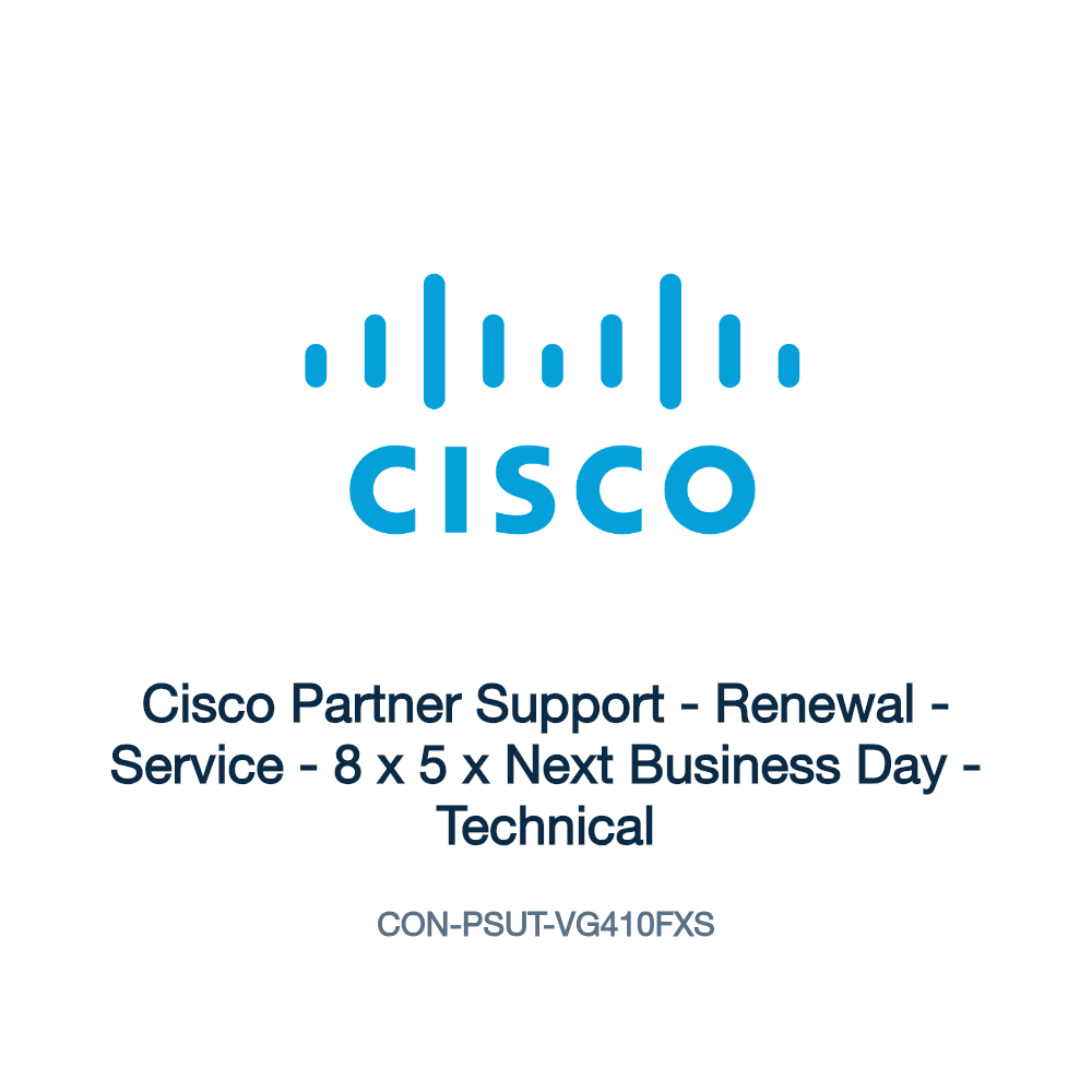 CON-PSUT-VG410FXS: Cisco Partner Support