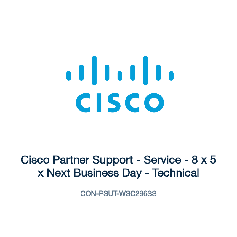 CON-PSUT-WSC296SS: Cisco Partner Support