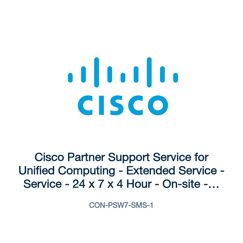 CON-PSW7-SMS-1: Cisco Partner Support Service for Unified Computing