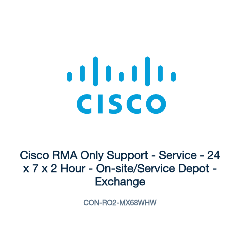 CON-RO2-MX68WHW: Cisco RMA Only Support