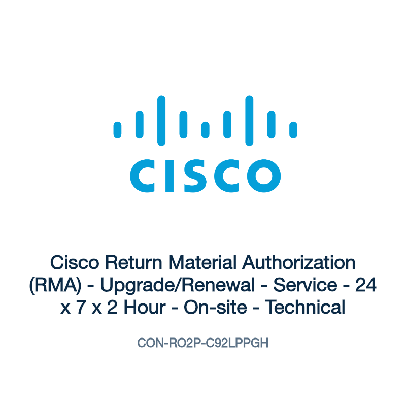 CON-RO2P-C92LPPGH: Cisco Return Material Authorization (RMA)
