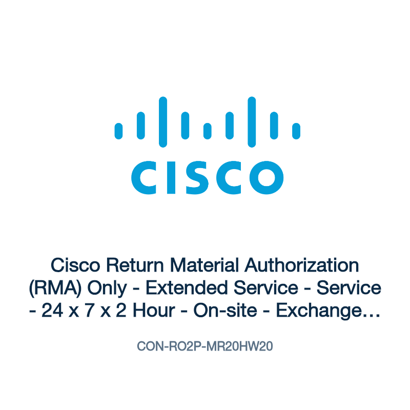 CON-RO2P-MR20HW20: Cisco Return Material Authorization (RMA) Only