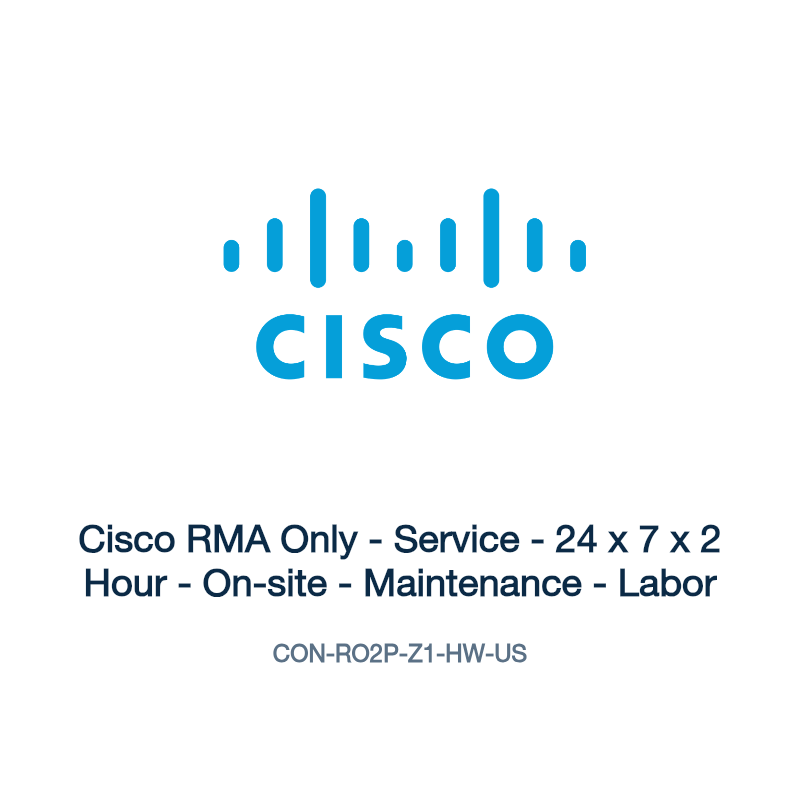 CON-RO2P-Z1-HW-US: Cisco RMA Only - Service - 24 x 7 x 2 Hour - On-site - Maintenance -