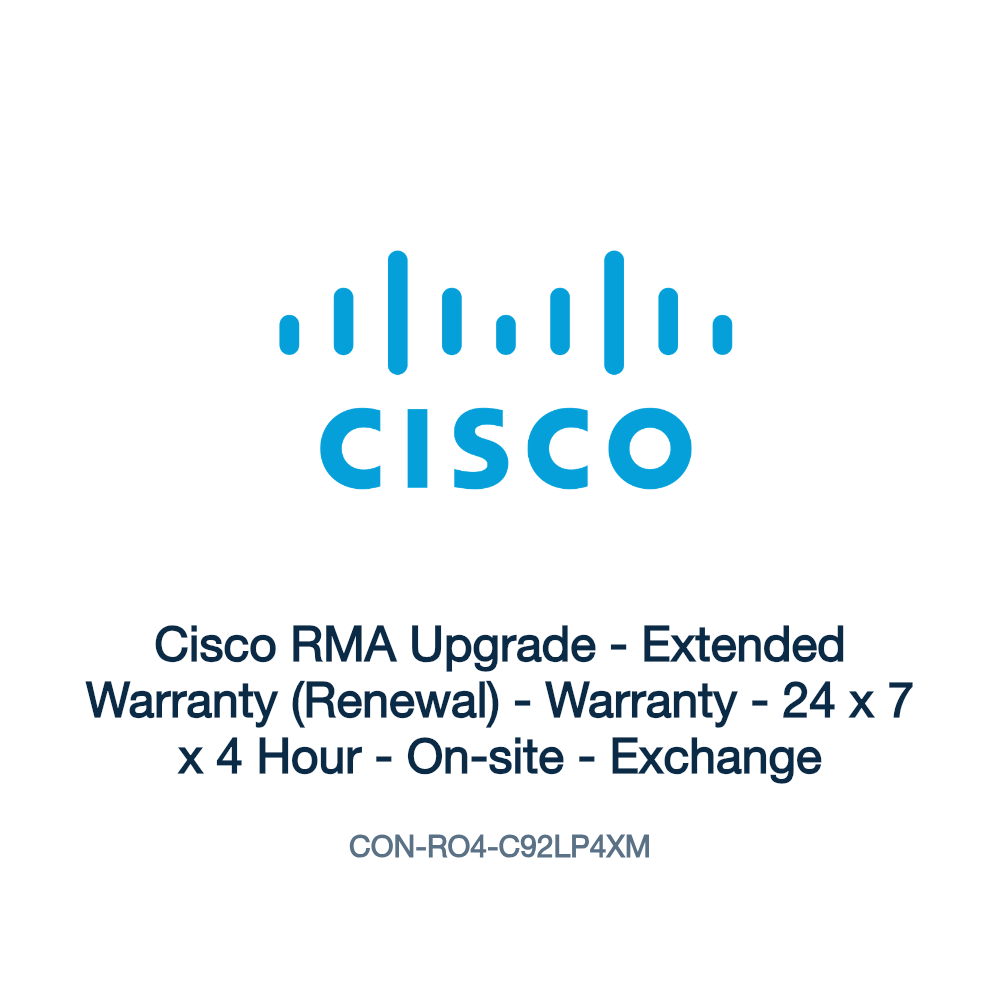 CON-RO4-C92LP4XM: Cisco RMA Upgrade