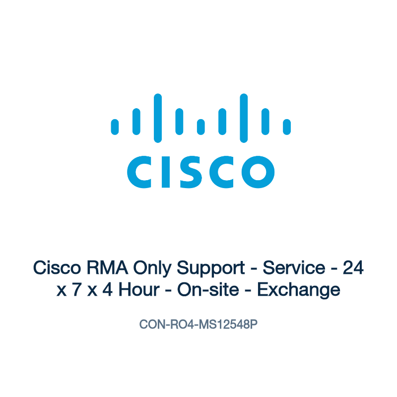 CON-RO4-MS12548P: Cisco RMA Only Support