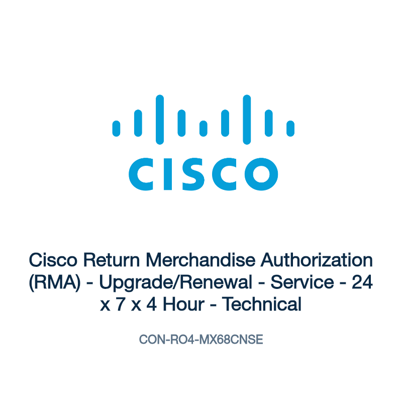 CON-RO4-MX68CNSE: Cisco Return Merchandise Authorization (RMA)