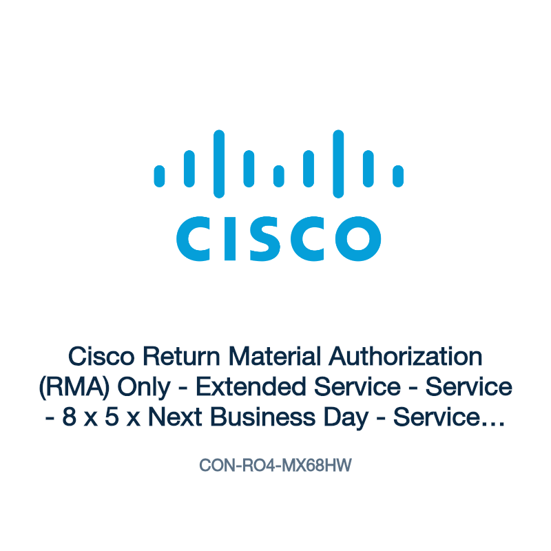 CON-RO4-MX68HW: Cisco Return Material Authorization (RMA) Only