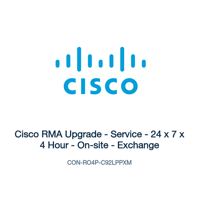 CON-RO4P-C92LPPXM: Cisco RMA Upgrade