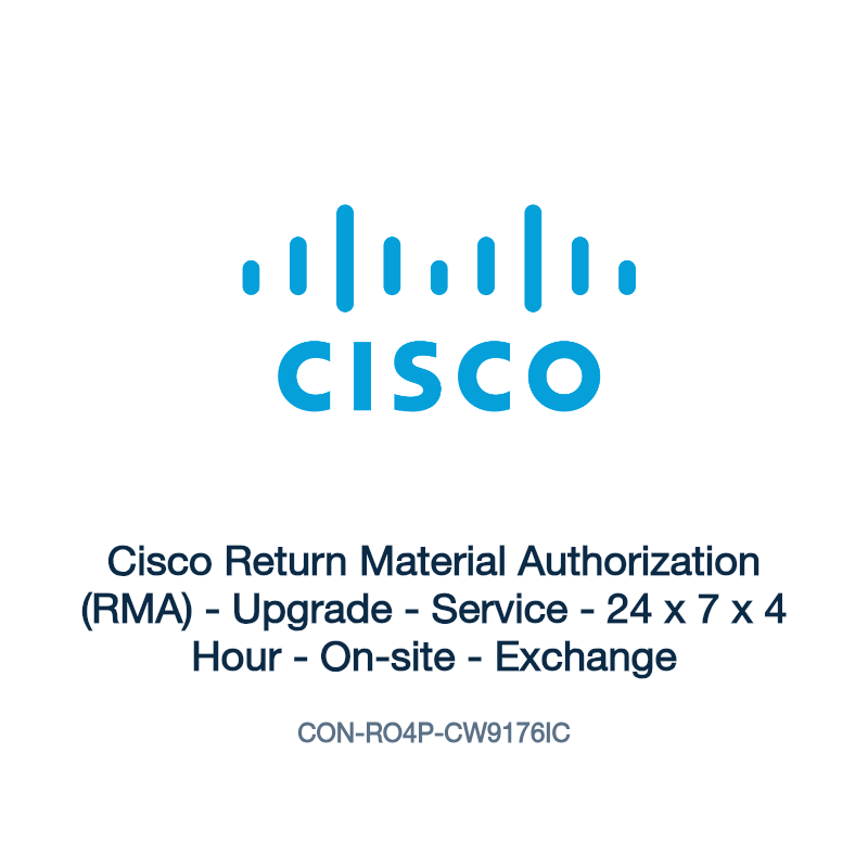 CON-RO4P-CW9176IC: Cisco Return Material Authorization (RMA)