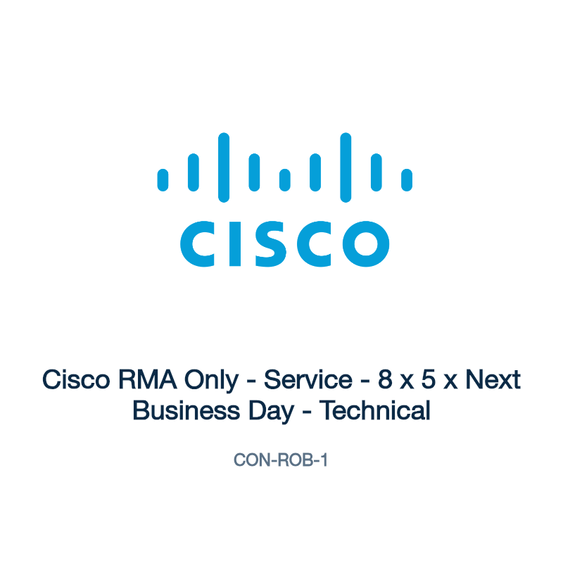 CON-ROB-1: Cisco RMA Only - Service - 8 x 5 x Next Business Day - Technical
