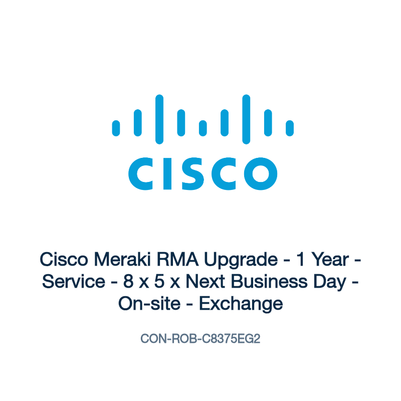 CON-ROB-C8375EG2: Cisco Meraki RMA Upgrade