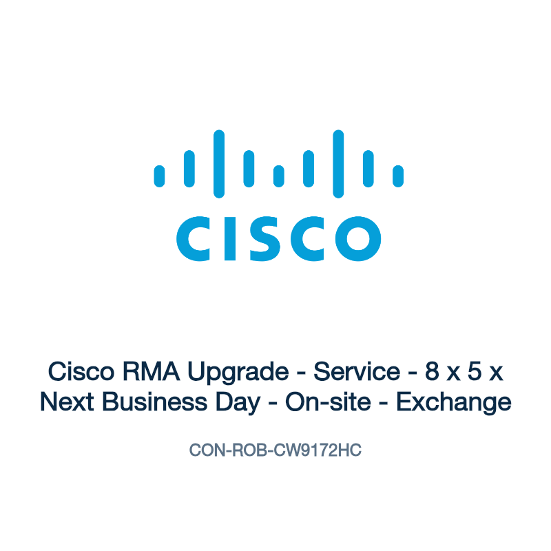 CON-ROB-CW9172HC: Cisco RMA Upgrade