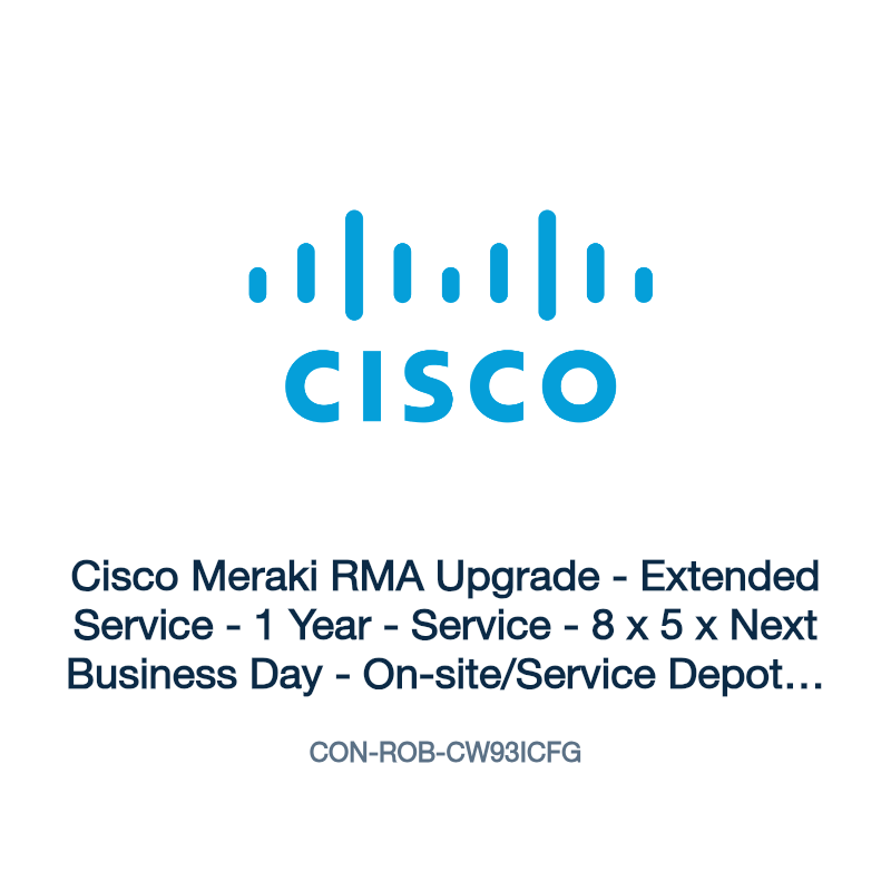 CON-ROB-CW93ICFG: Cisco Meraki RMA Upgrade