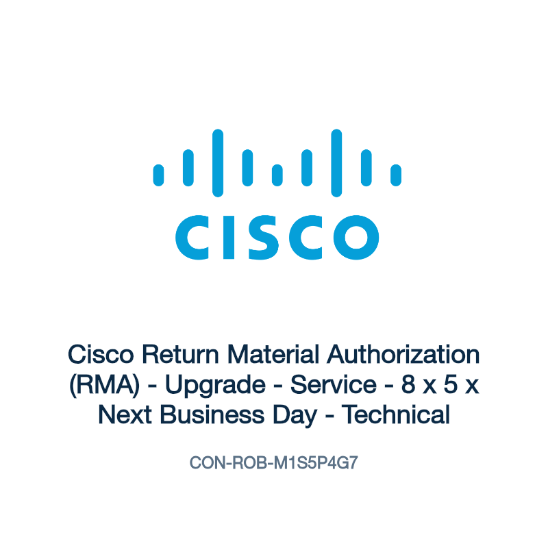 CON-ROB-M1S5P4G7: Cisco Return Material Authorization (RMA)