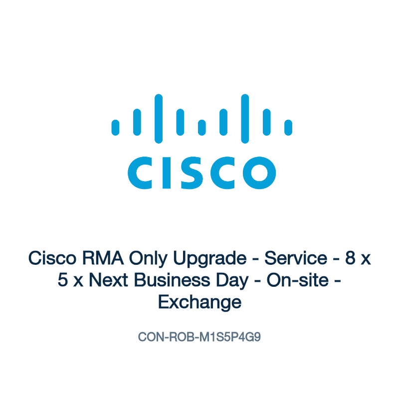 CON-ROB-M1S5P4G9: Cisco RMA Only Upgrade