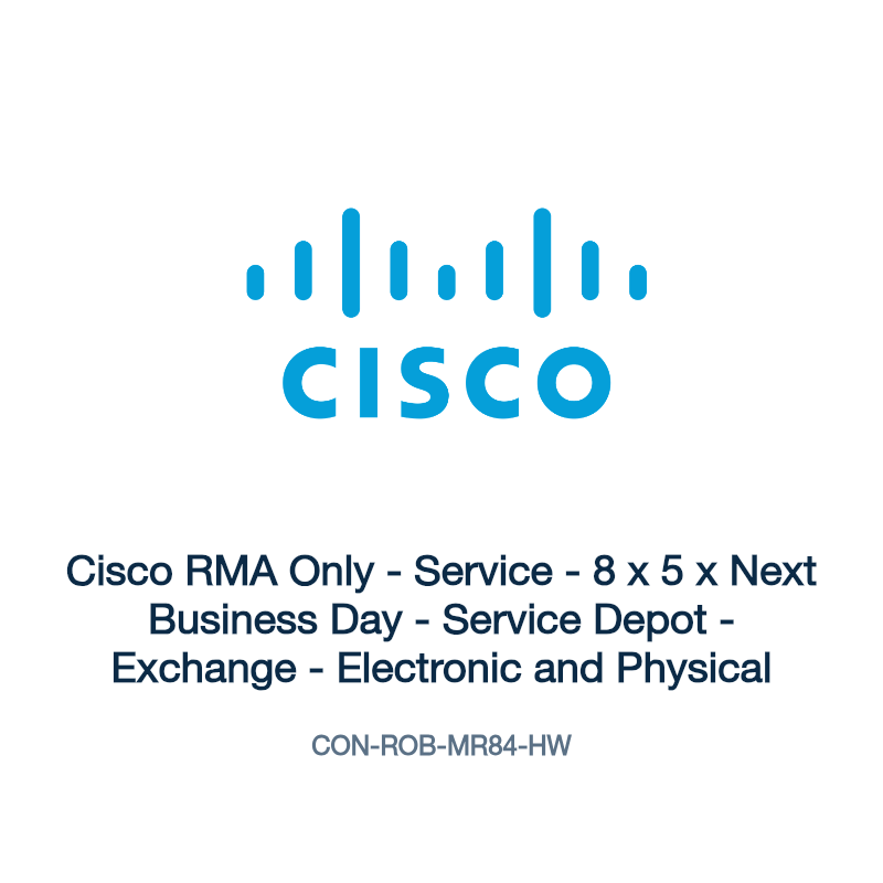 CON-ROB-MR84-HW: Cisco RMA Only - Service - 8 x 5 x Next Business Day - Service Depot