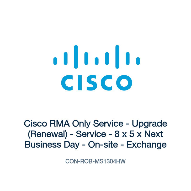 CON-ROB-MS1304HW: Cisco RMA Only Service
