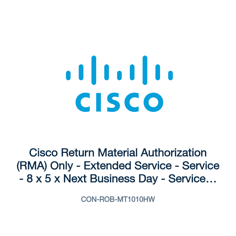 CON-ROB-MT1010HW: Cisco Return Material Authorization (RMA) Only