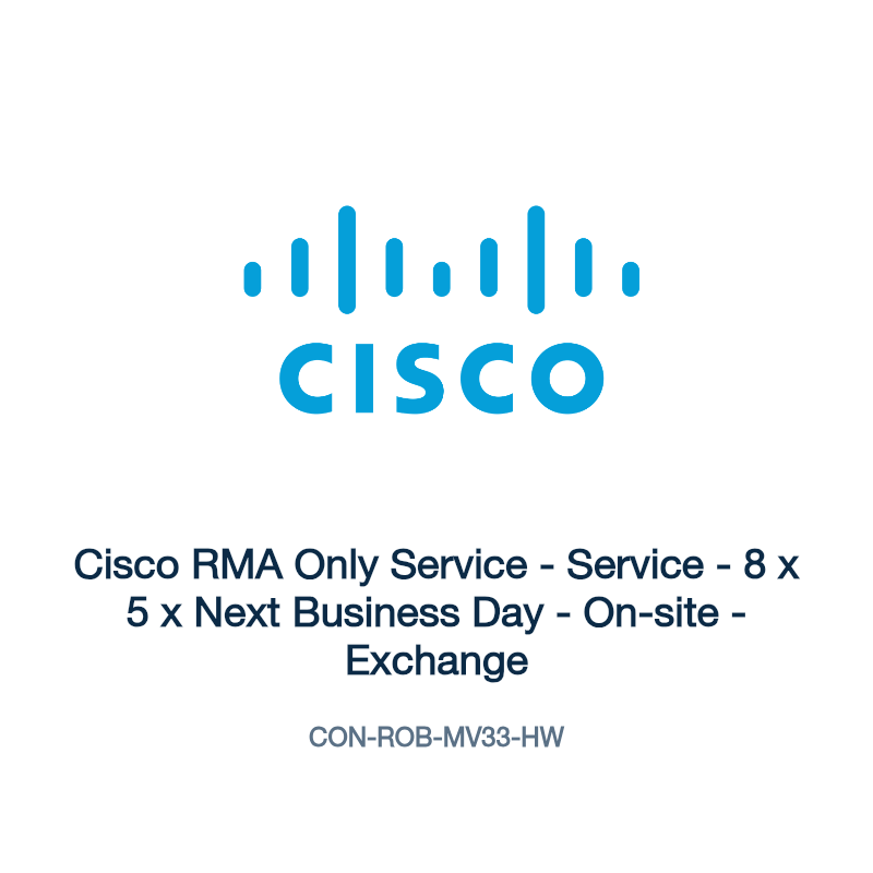 CON-ROB-MV33-HW: Cisco RMA Only Service