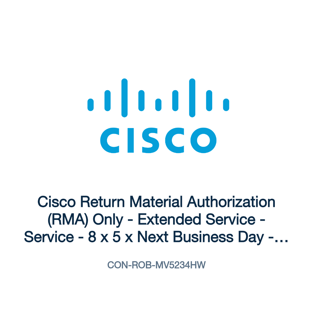 CON-ROB-MV5234HW: Cisco Return Material Authorization (RMA) Only