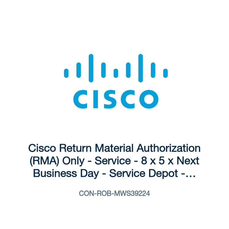CON-ROB-MWS39224: Cisco Return Material Authorization (RMA) Only
