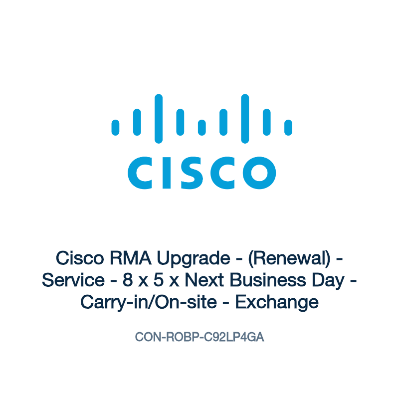 CON-ROBP-C92LP4GA: Cisco RMA Upgrade