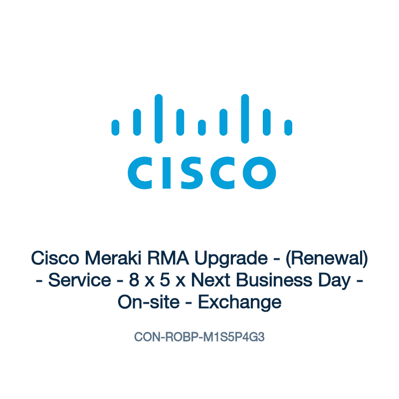 CON-ROBP-M1S5P4G3: Cisco Meraki RMA Upgrade