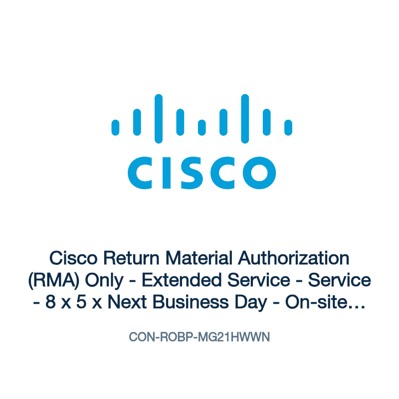 CON-ROBP-MG21HWWN: Cisco Return Material Authorization (RMA) Only