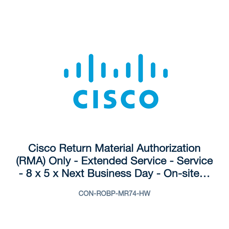 CON-ROBP-MR74-HW: Cisco Return Material Authorization (RMA) Only